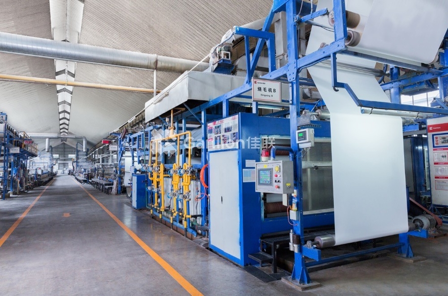 Mianyang Jialian printing and dyeing Co., Ltd. γραμμή παραγωγής κατασκευαστών